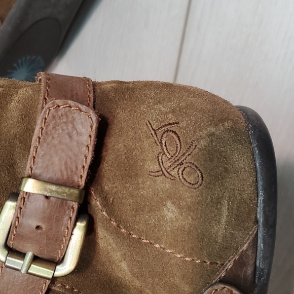 OTBT Womens Raytown Gladiator Suede Open Toe Flats bootie shoes sz 7M - Picture 13 of 16